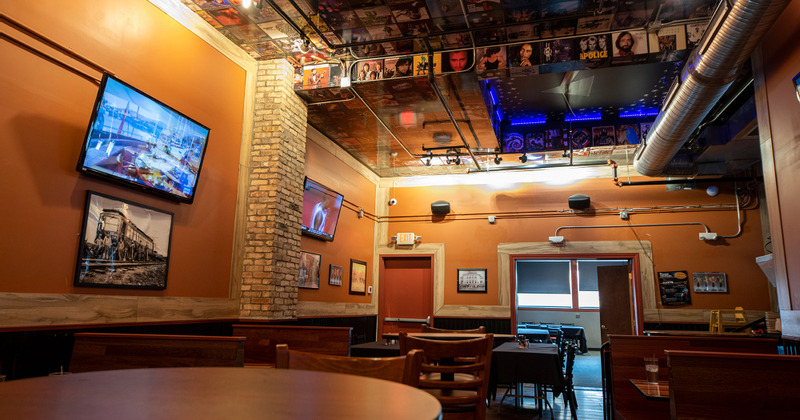 Interior, dining area