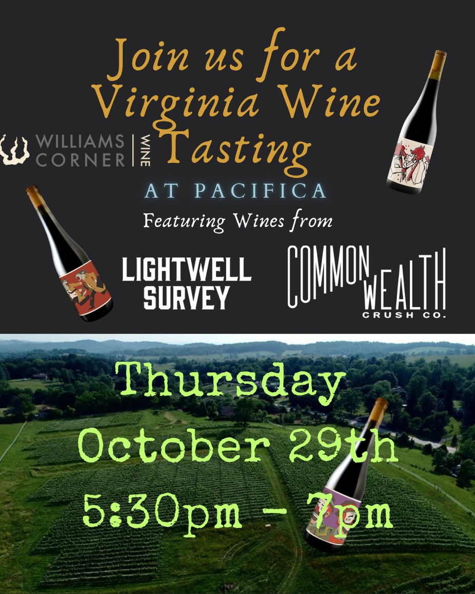 Williams Corner Tasting event photo