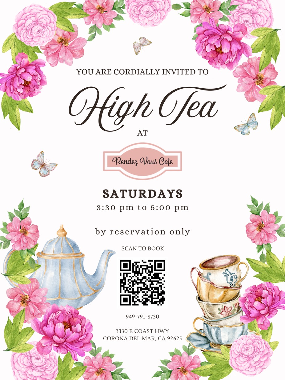 Afternoon High Tea - Each Saturday event photo