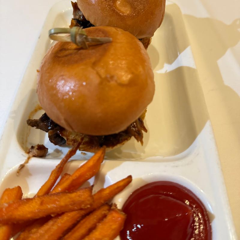 menu item 29 of 37, BBQ Pork Sliders