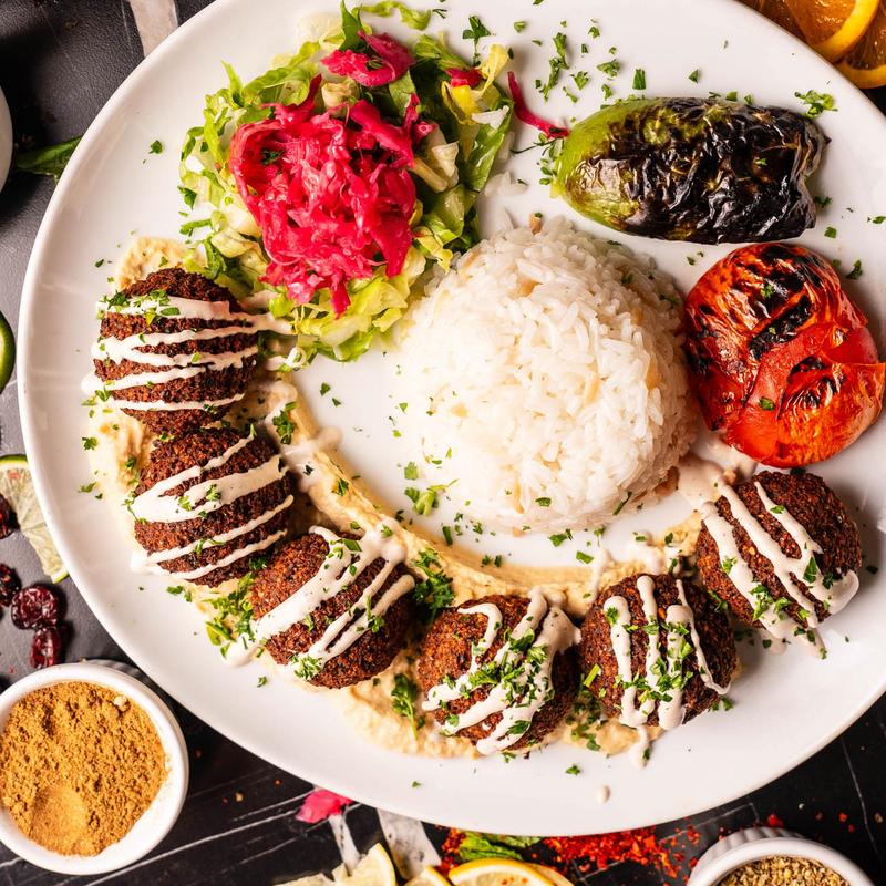 Falafel Dinner (G, V) photo