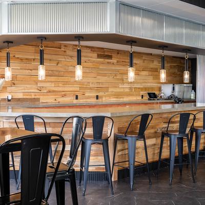 Interior space, seating.