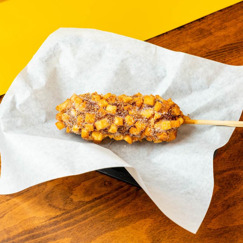 menu item 6 of 9, Potato Dog