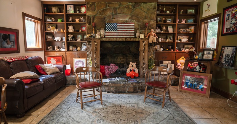 Interior, lounging area