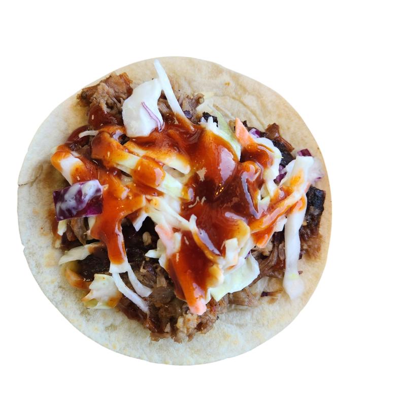 Chopped Brisket BBQ Taco photo