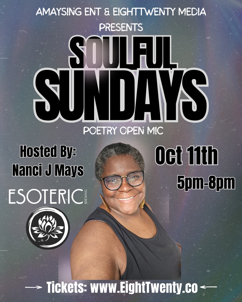 Soulful Sundays/Saturdays with Esoteric Brewing, Amaysing Ent, and the Eight Twenty Media event photo