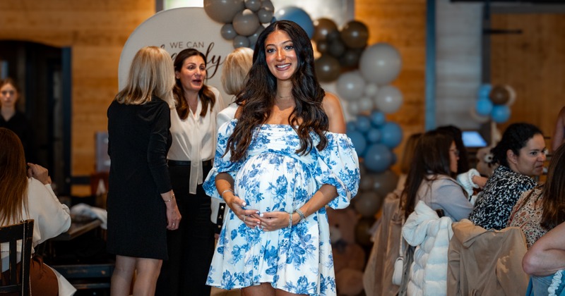 Interior, seating with bar and counter in the back