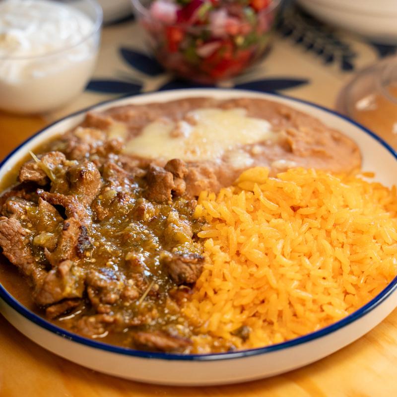 menu item 46 of 77, *Chile Verde or Colorado