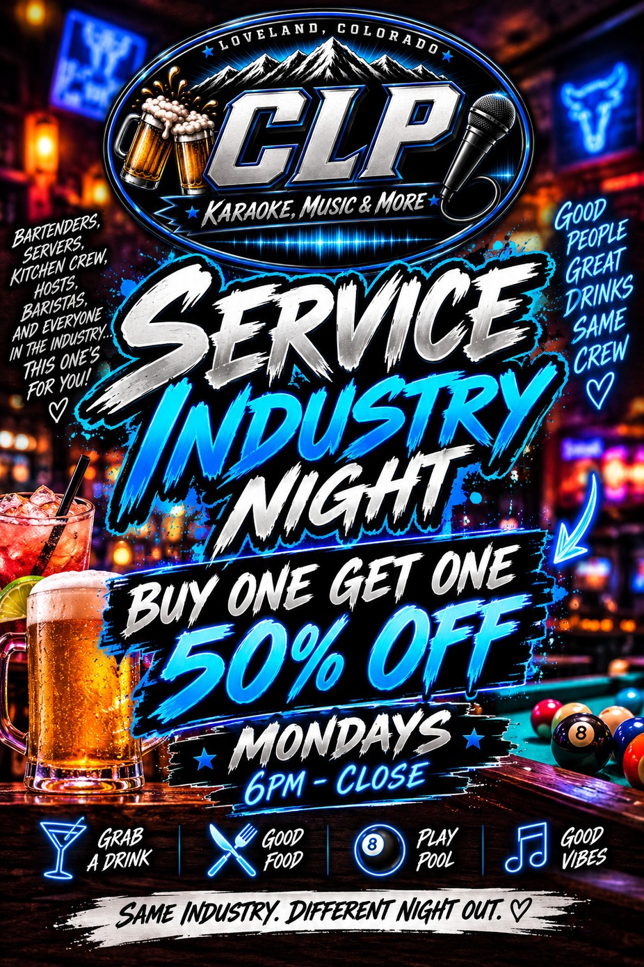 Service Industry Night! event photo
