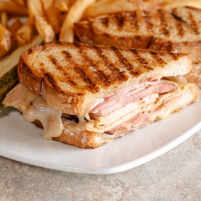 Monte Cristo Panini, close-up.