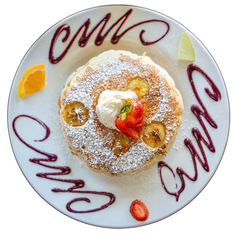 STRAWBERRY BANANA PANCAKES photo