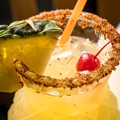 Spicy Pineapple Margarita.