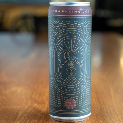 Canned Sparkling Joe Craft Soda.