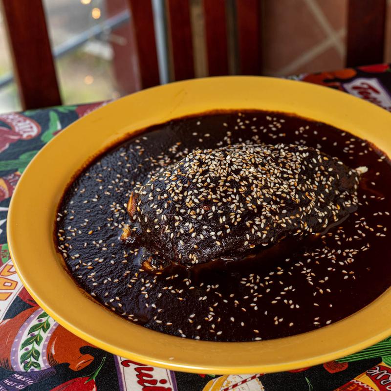 menu item 3 of 8, Mole Poblano De Pollo