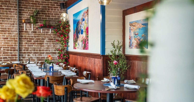Interior, dining area