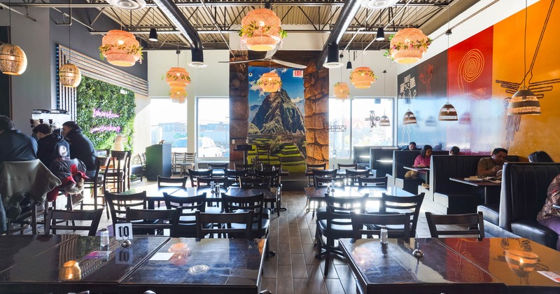 Interior seating area