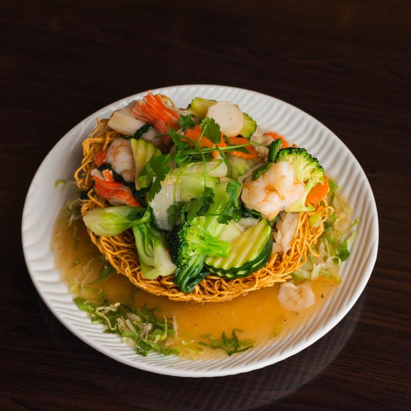 Mi Xao Gion: (Birds Nest Egg Noodles) photo