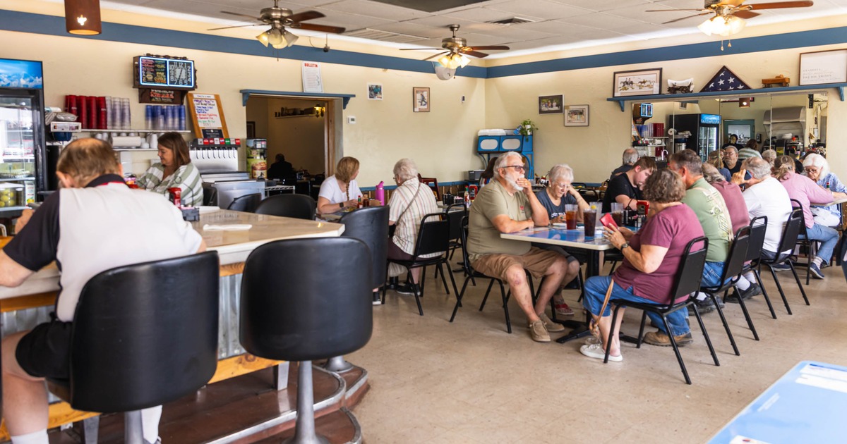 Interior, dining area