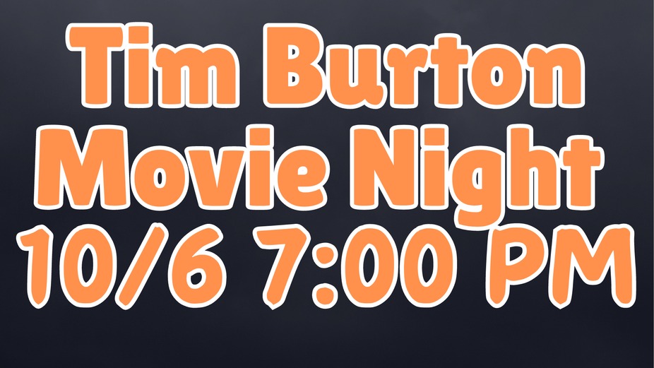 Tim Burton Movie Night event photo