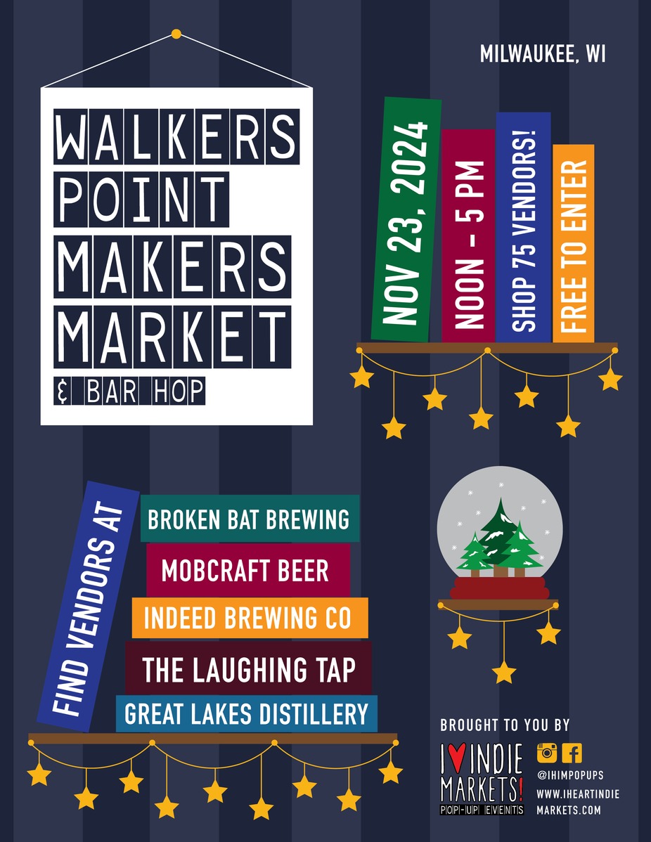 Walkers Point Makers Market and Bar Hop event photo