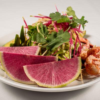 Lobster and Avocado Salad.