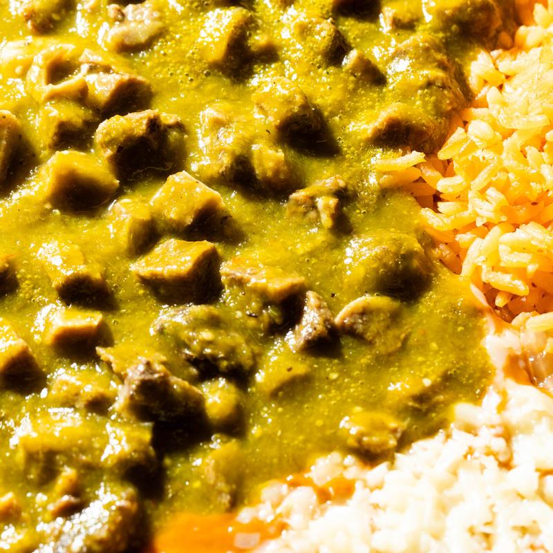 menu item 6 of 8, Lengua en Salsa Verde