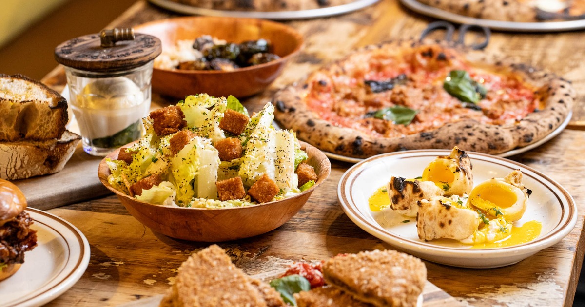 Various food on the table