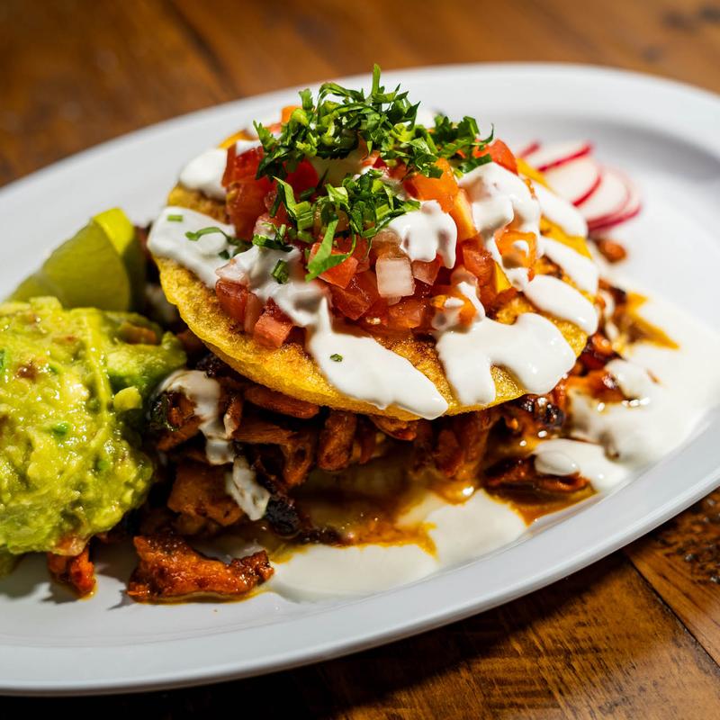 menu item 7 of 9, summer corn cakes