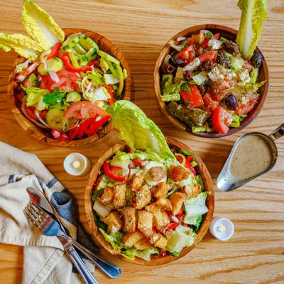 Greek Salad & House Salad.