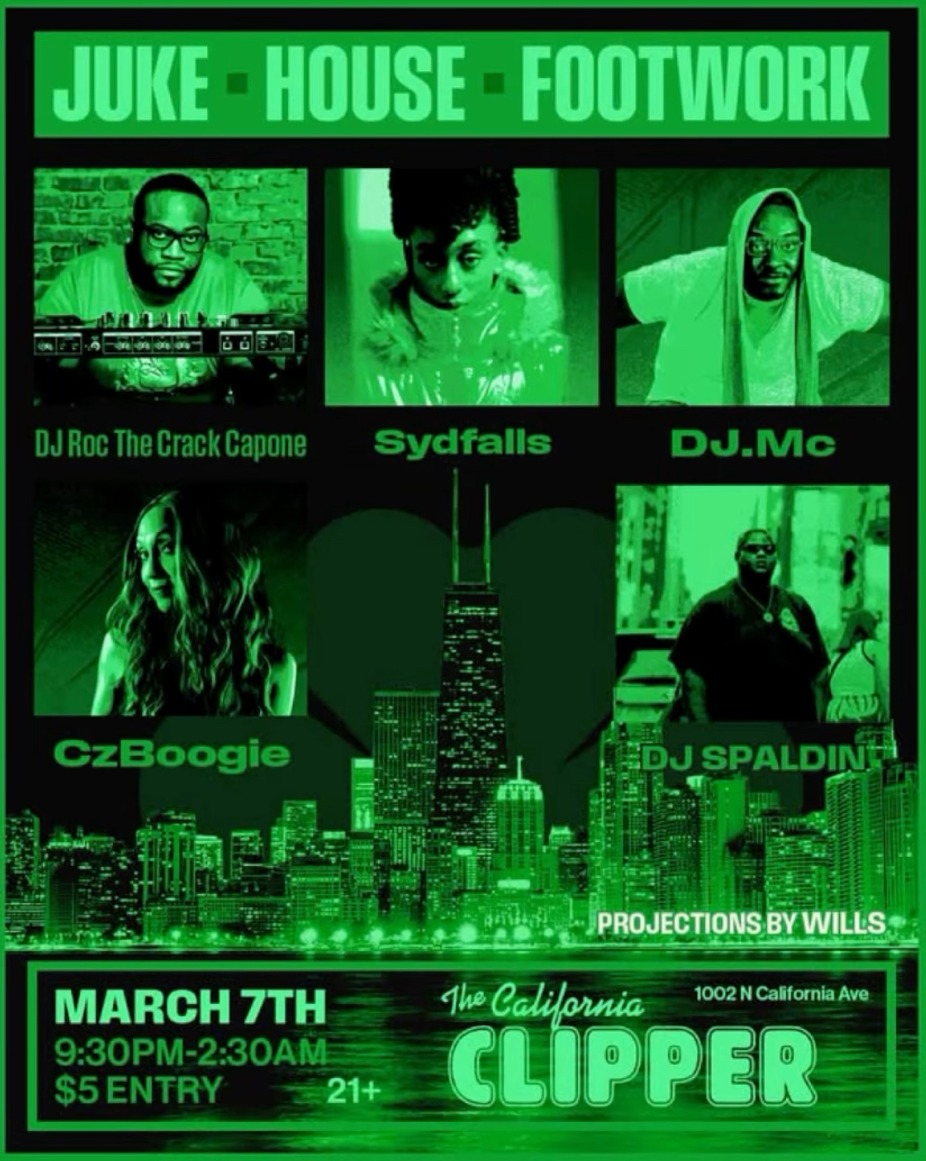 Juke, House, and Footwork! event photo