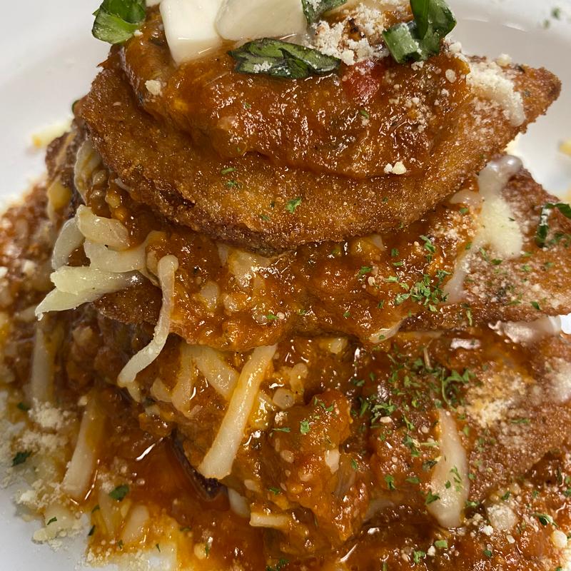 MEDITERRANEAN  EGGPLANT STACK photo