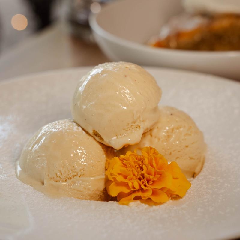 Brown butter gelato photo
