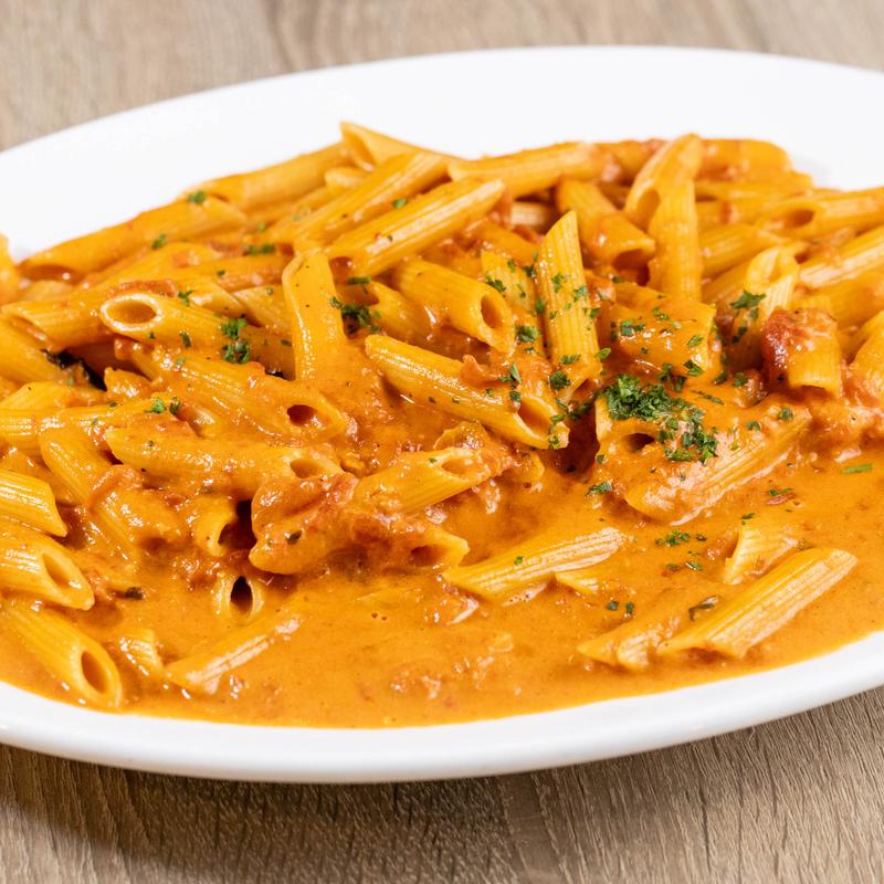 menu item 5 of 9, Penne Alla Vodka (1/2 Order)