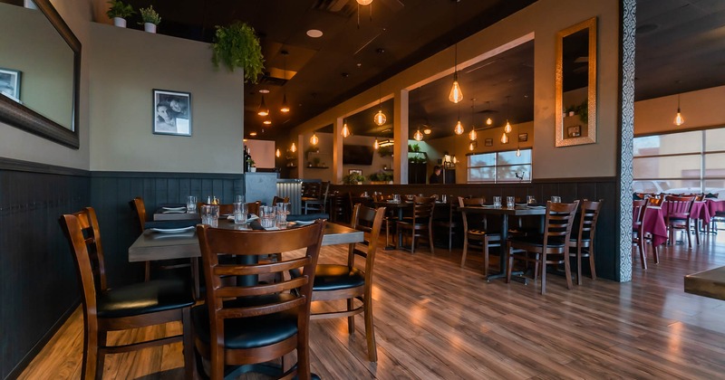 Interior, seating area