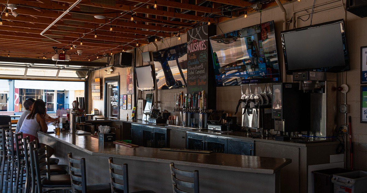 Interior, bar area