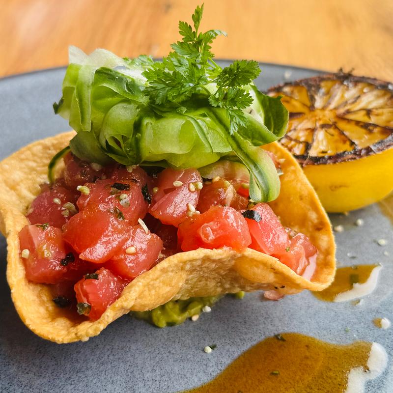 Tuna Tostada photo