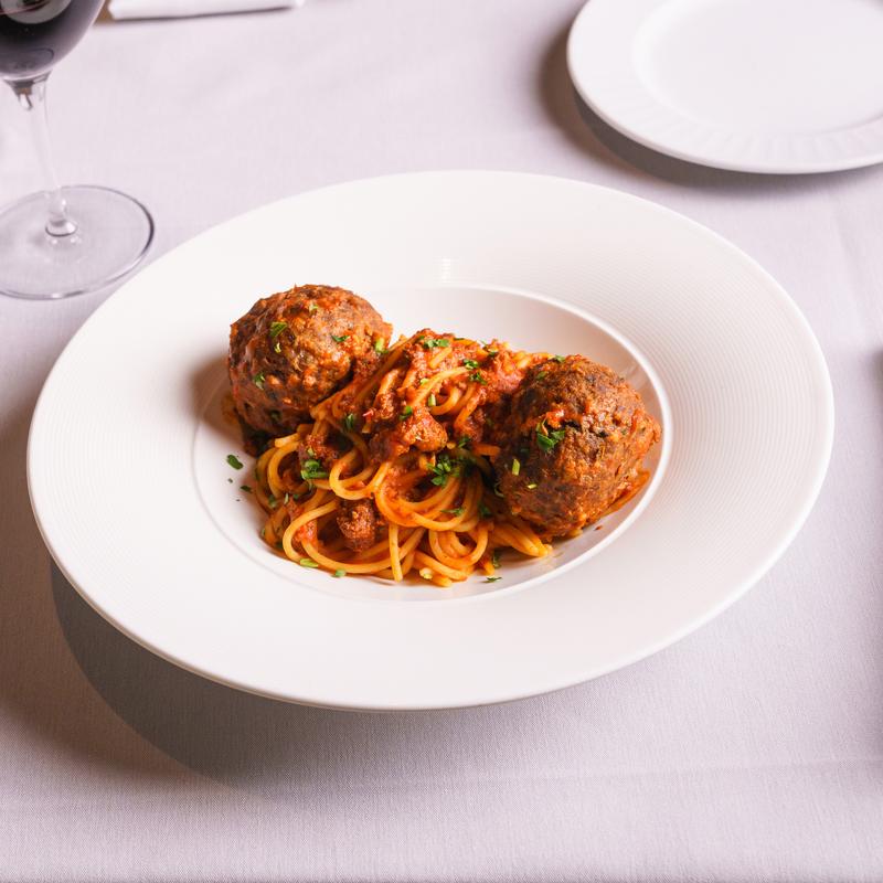 menu item 3 of 5, Spaghetti and Meatballs