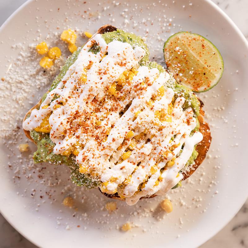 Elote Avocado Toast photo