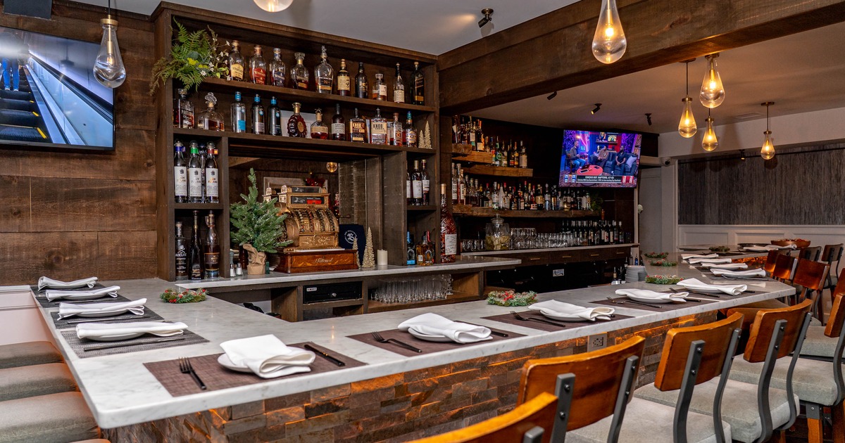Interior, bar area