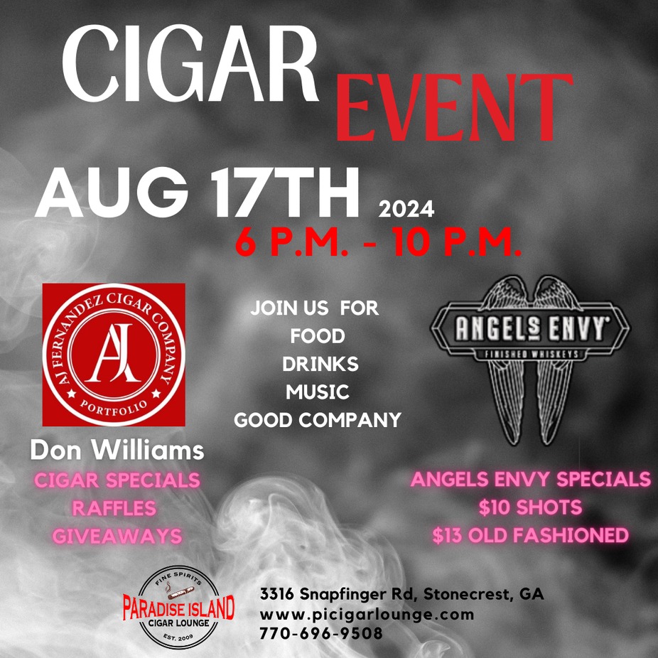 AJ Fernandez Cigars & Angels Envy Event event photo