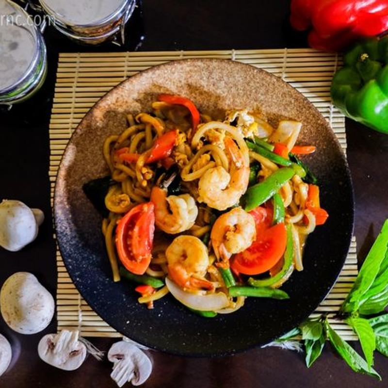 menu item 51 of 81, Spicy Udon with Shrimp