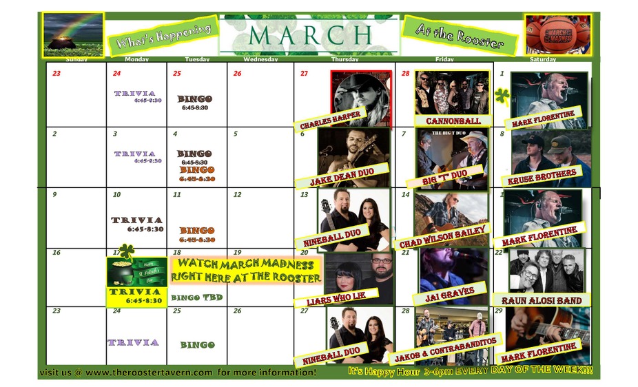 MARCH EVENTS event photo