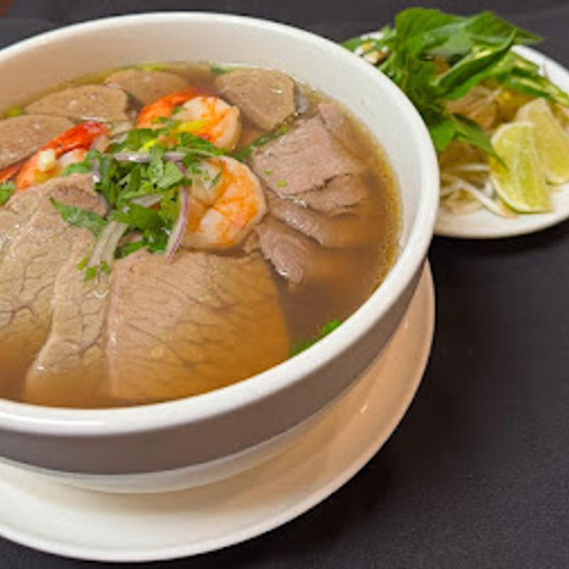 VIETNAMESE HEALTHY PHO NOODLE SOUP photo