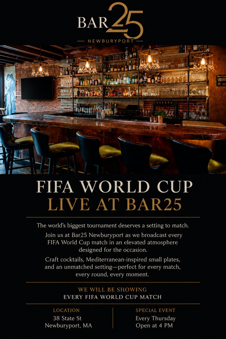 FIFA WORLD CUP LIVE AT BAR25 event photo
