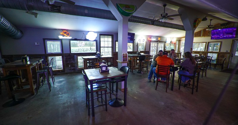 Interior, seating area