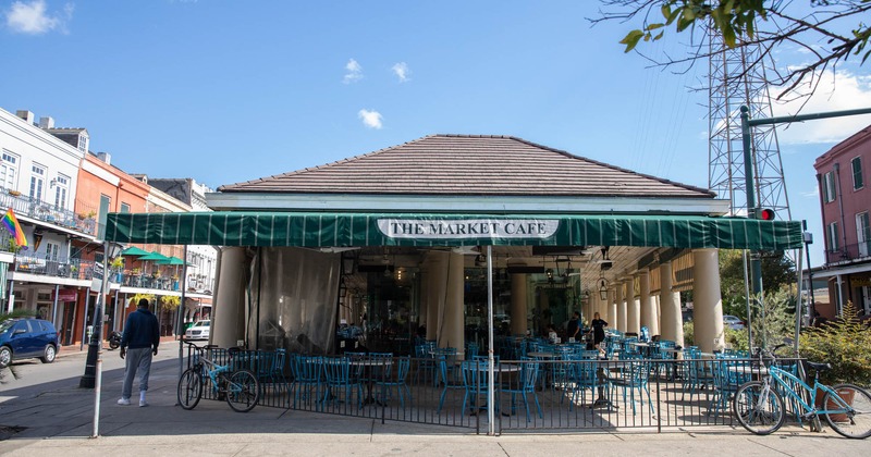 The Market Cafe, exterior