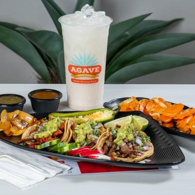 Assorted street tacos.