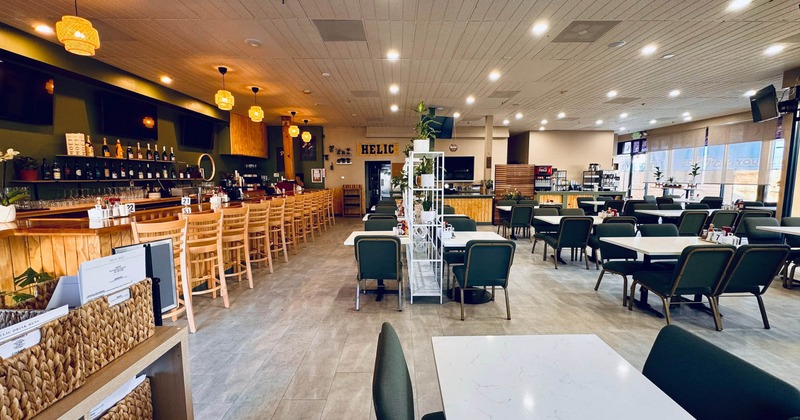Interior, dining area