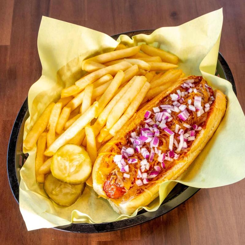 1⁄4 lb. Chili Dog photo