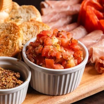 Various side dishes.